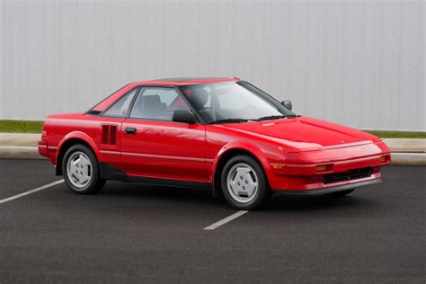 41k Mile 1986 Toyota Mr2 5 Speed For Sale On Bat Auctions Sold For