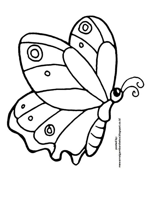 Cara menggambar dan mewarnai kupu kupu menggunakan pensil dan. Mewarnai Gambar: Contoh Mewarnai Gambar Hewan