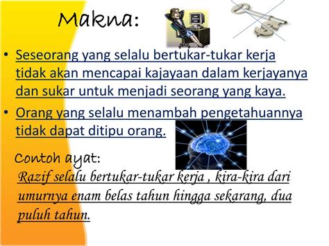 1.seseorang anak itu akan menurut sifat dan perangai ibu bapanya. Contoh Ayat Bagai Menghitung Bulu Kambing