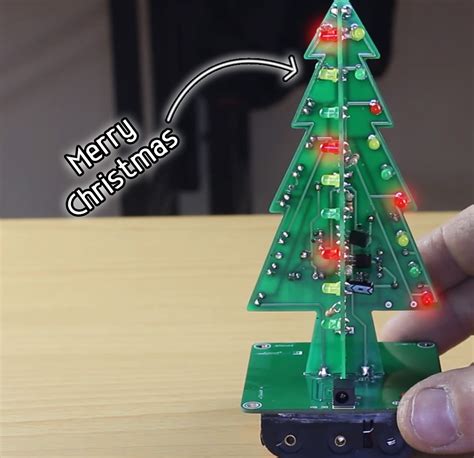 Pcb Prototype Jlcpcb Christmas Tree