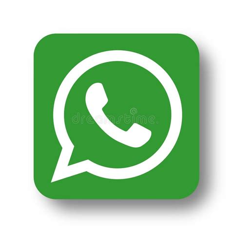 Icona Logo Whatsapp Fotografia Editoriale Illustrazione Di Tasto