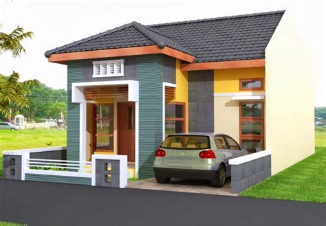Model rumah minimalis tanpa atap. 70 Contoh Desain Rumah Idaman Cantik Sederhana | Renovasi ...