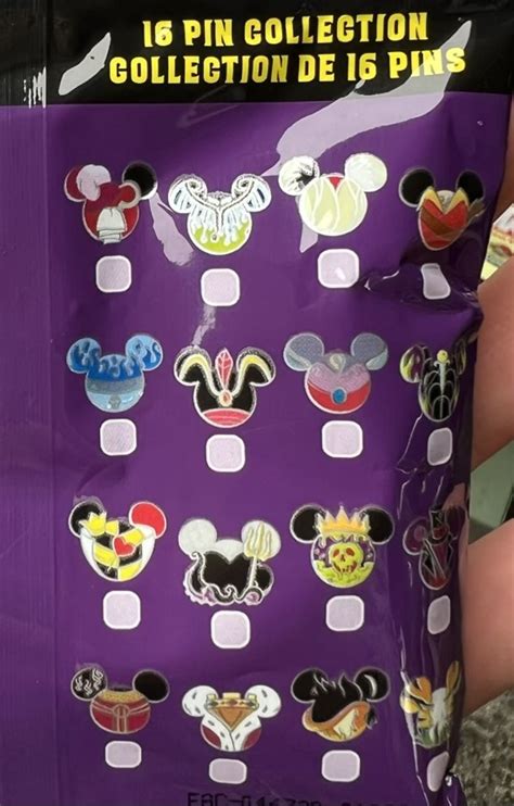 Disney Villains Mickey Icon Collectible Pin Pack Disney Pins Blog