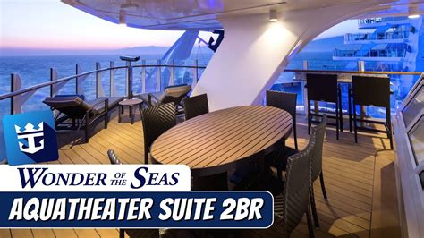 Wonder Of The Seas A Aquatheater Suite With Large Balcony Br Tour Review Royal