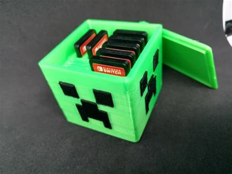 Check spelling or type a new query. Minecraft Creeper Switch Game Card/Micro SDCard holder ...