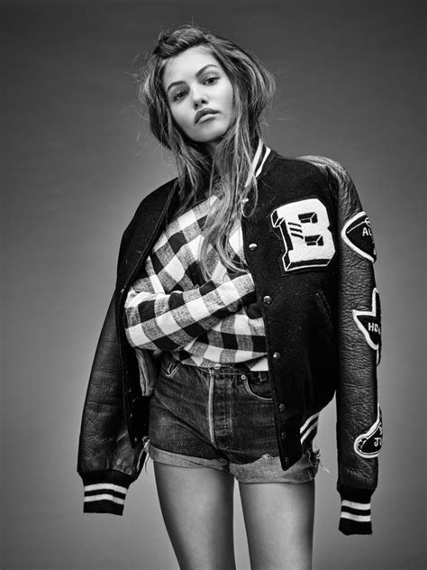Thylane Blondeau Wears Standout Jackets For Flaunt Editorial Fashion Gone Rogue Thylane