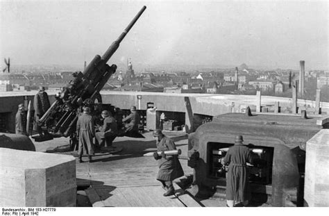 독일군 128mm 츠빌링 대공포 Ww2 German 128mm Zwilling Flak 40 Aa Gun 네이버 블로그