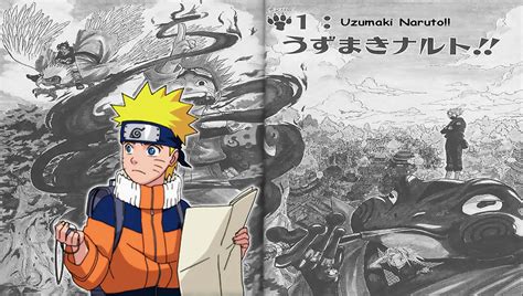 Mangá Naruto Volume 01 Uzumaki Naruto Naruto Fan Club