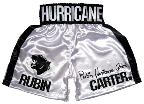 Rubin Hurricane Carter Collection Authentic Signings Inc
