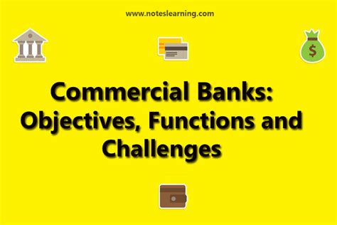 Commercial Banks Objectives Functions And Challenges Notes Learning