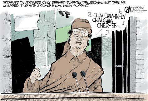 Editorial Cartoons About Libya