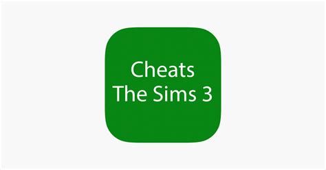‎cheats For The Sims 3 Pc On The App Store