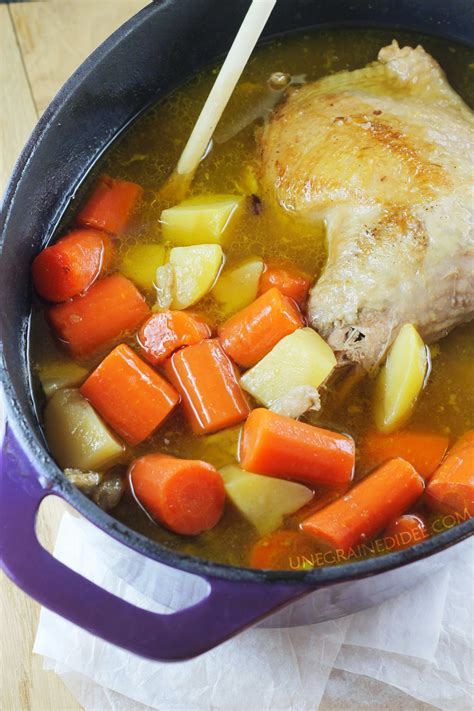 Cuisse de Dinde Pommes de Terre et Carottes Une Graine d Idée