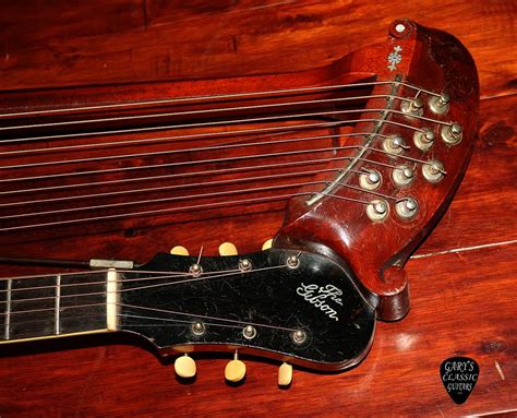 1915 Gibson Style U Harp Guitar Sunburst Guitars Acoustic Garys