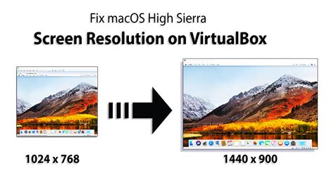 How To Fix Macos High Sierra Screen Resolution On Virtualbox Wikigain