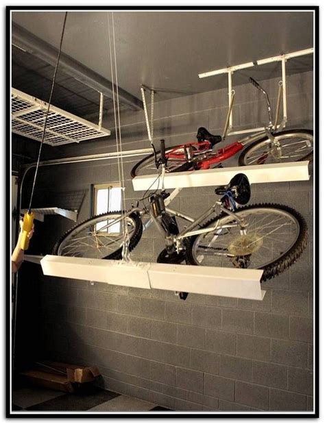 Maximizing Your Garage Space With Ceiling Bike Storage Garage Ideas