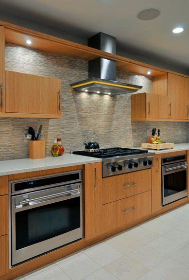 Recommended oven and cooktop junction box locations d. Green Kitchen Design | Eco-Friendly Bamboo Kitchens | Long ...