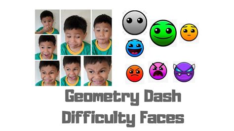 Geometry Dash Difficulty Faces Youtube