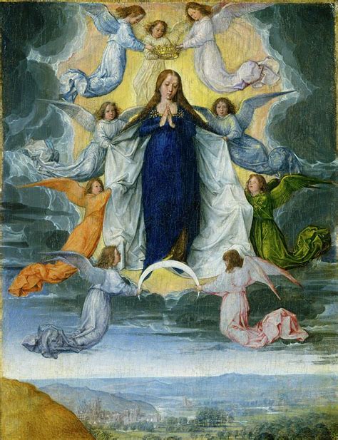 The Assumption Of The Virgin By Michel Sittow Assumption Of Mary Renaissance Art National