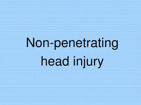 Ppt Head Injury Powerpoint Presentation Free Download Id4093884