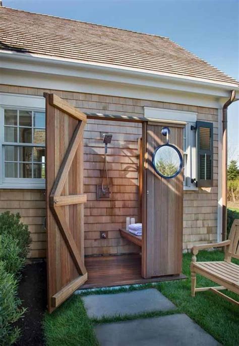 30 Cool Outdoor Showers To Spice Up Your Backyard Amazing Diy