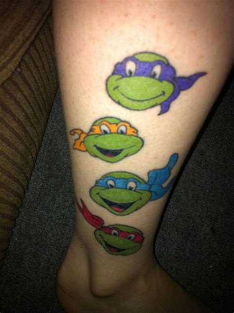 26 awesome tattoos inspired by teenage mutant ninja turtles ninja turtle tattoos turtle