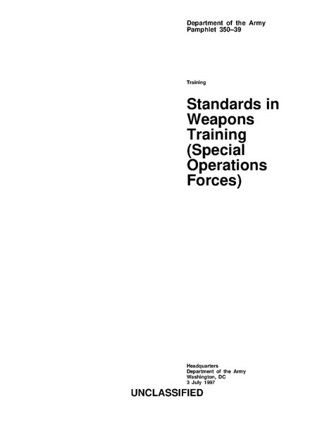 Filestandards In Weapons Training Special Operations Forcespdf W9cr