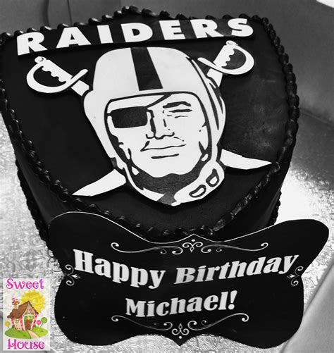 Happy Birthday Raiders Cake