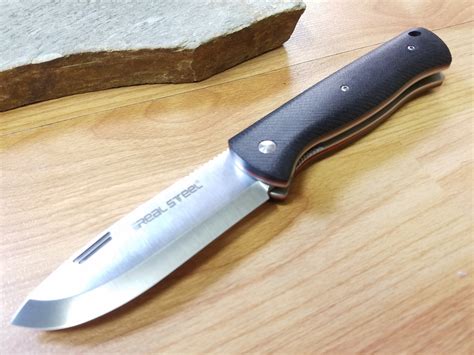 Real Steel Bushcraft Fixed Blade Knife Free Shipping Atlantic Knife