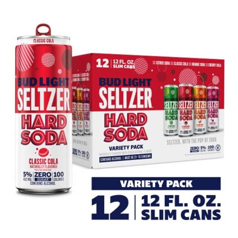 Bud Light Hard Seltzer Hard Soda Variety Pack 12 Pk 12 Fl Oz Kroger