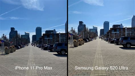 Camera Comparison Iphone 11 Pro Max Vs Samsung Galaxy S20 Ultra