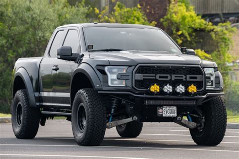 Modified 2017 Ford F 150 Raptor Supercab For Sale On Bat Auctions