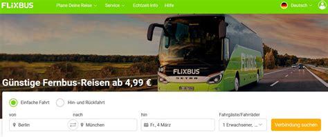 Flixbus Tickets Ab 499€fahrt Mit 10 Extra Rabatt In Der Flixbus App 🚌🧭