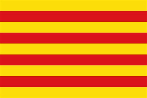 Catalonia Flag Color Codes