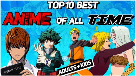 Top 10 Best Anime Series Of All Time In English Dubbed