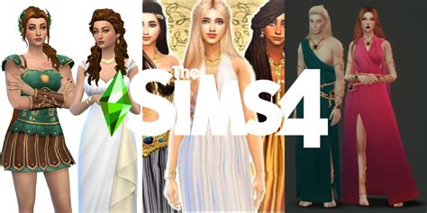 Sims 4 Goddess Hair Cc