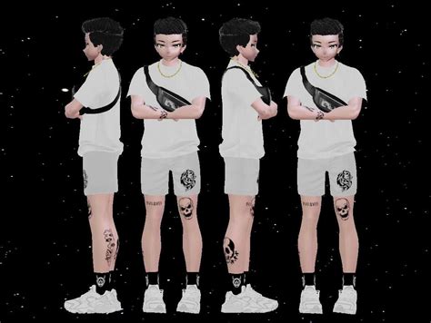 Normal E Boy James Avatar By Yukina Free Vrchat Avatars Vrcmods