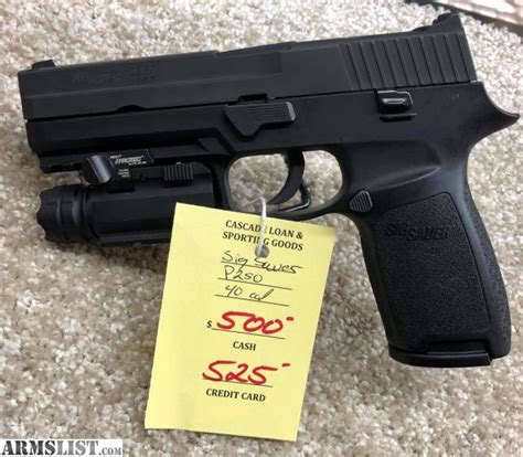 Armslist For Sale Sig Sauer P250 40 Sandw Attack Co Tf 5 20 Oef 11