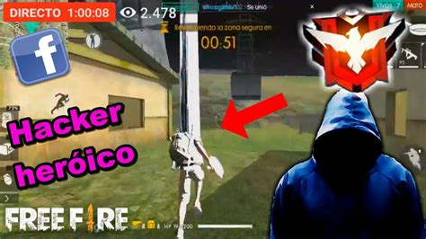 In addition, its popularity is due to the fact that it is a game that can be played by anyone, since it is a mobile game. HACKER de FREE FIRE transmite en vivo por FACEBOOK!! 😱 *Es ...