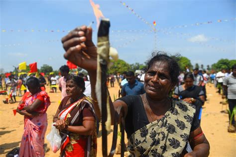 Thousands Gather To Remember Victims Of Civil War In Sri Lanka The