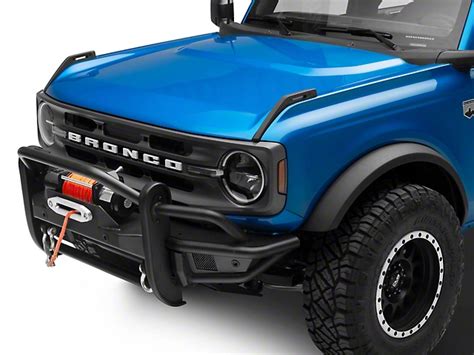 Redrock Bronco Hd Tubular Front Winch Mount Bumper With Grille Guard