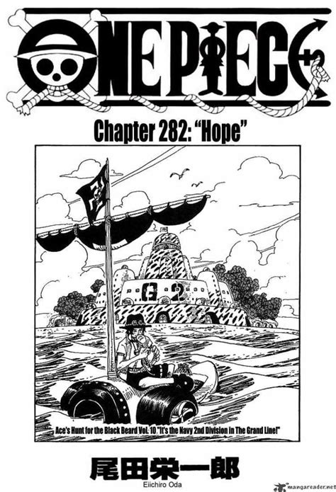 Read Manga One Piece Chapter 282 Hope