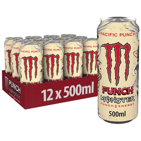 Monster Energy Pacific Punch 500ml Pack Of 12 Lowest Price