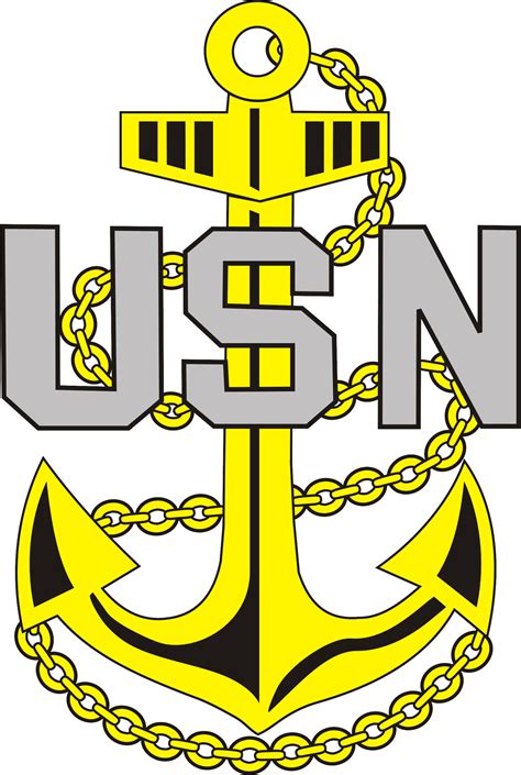 Navy Chief Navy Anchor Usn
