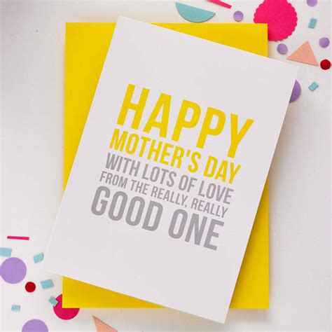 Happy Mothers Day Funny Mothers Day Card By Doodlelove
