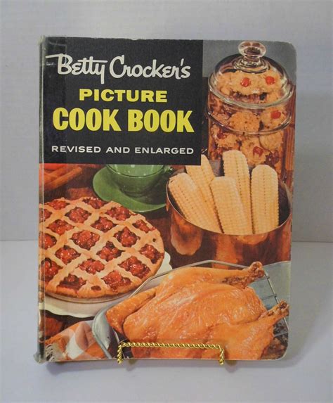 Cookbook Vintage Betty Crocker S Picture Cookbook Dated Etsy Betty