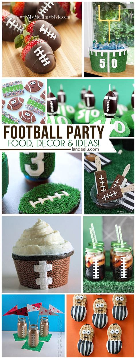 Football Party Food Decorations And More Great Ideas Diy Football