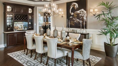 Transitional Style Dining Room