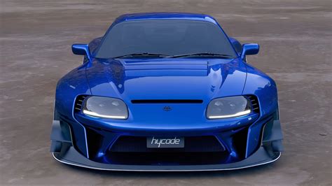 Toyota Supra Mk4 Stage 1 Custom Wide Body Kit By Hycade Ver1 Buy With