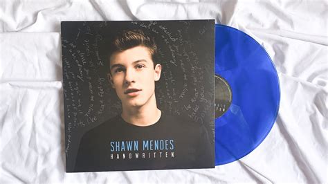 Shawn Mendes Handwritten Vinyl Unboxing Youtube